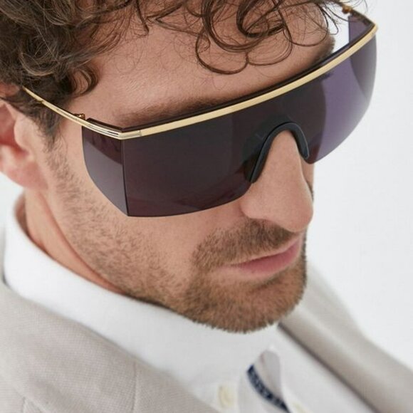 Tom Ford FT0980/S 30A PAVLOS-02 BRAND NEW Sunglasses Gold Smoke Irregular Unisex - Picture 14 of 14